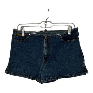 Blue Asphalt Denim Shorts